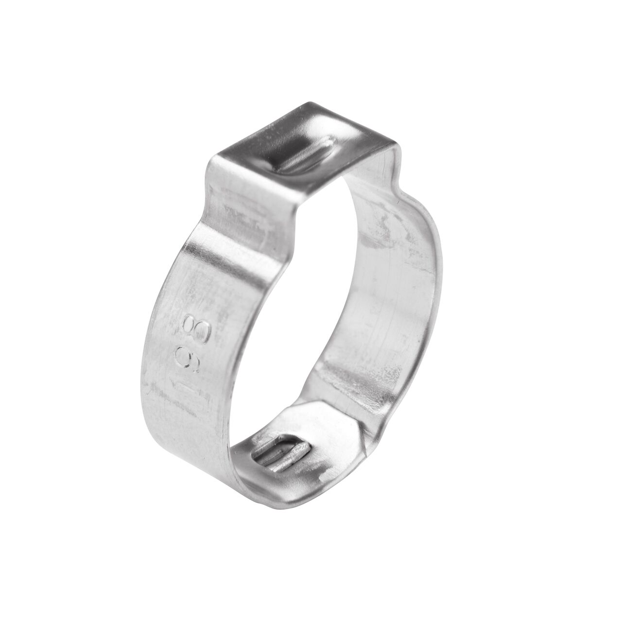 The durable NDS 198R Stainless Steel Pinch Clamp (NDS NC-155000-011) is made of 100% series 300 stainless steel.