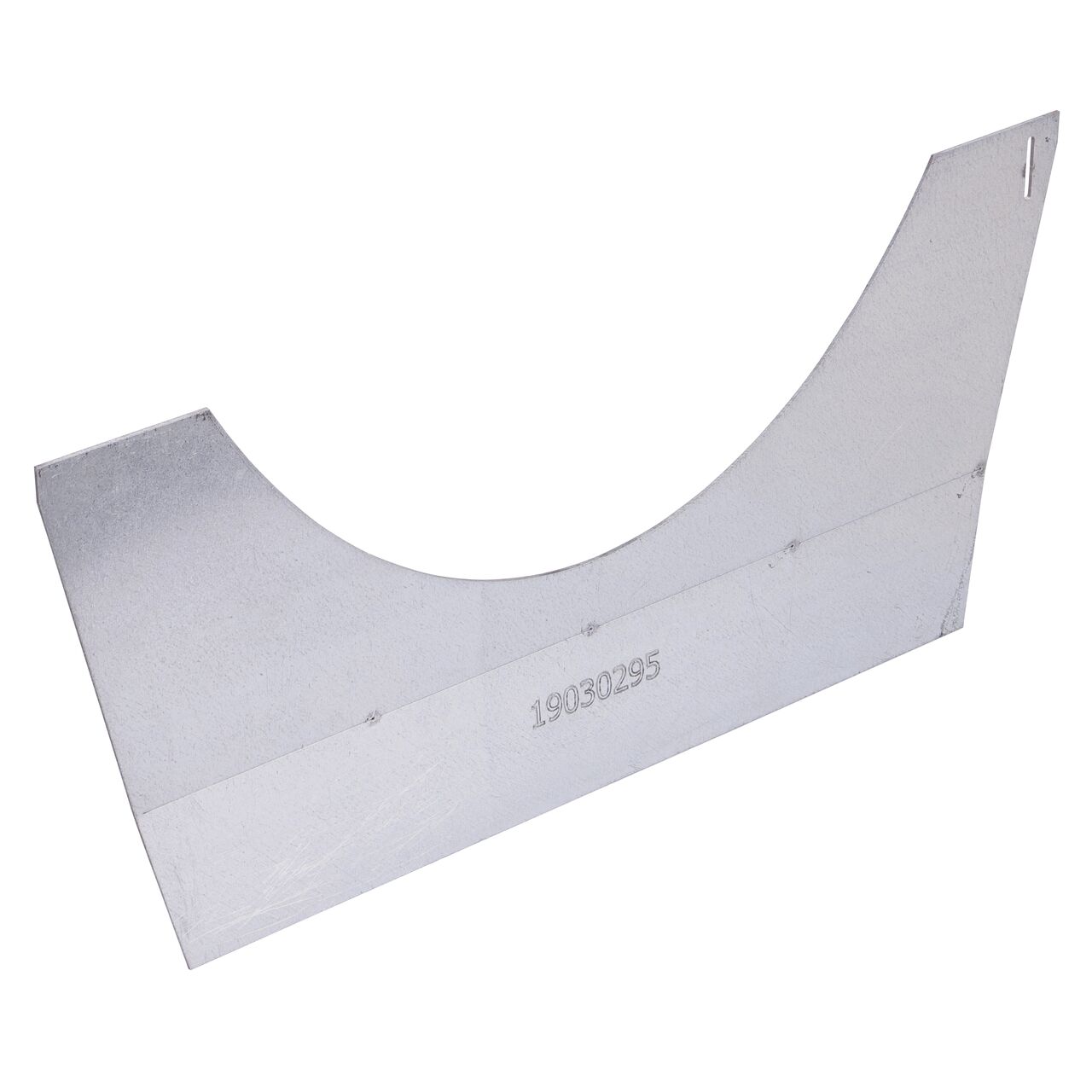 The Galvanized Steel BG-FILCOTEN® 300 Trench Drain Step Connector Plate (NDS 19030295) adds a 0.5% slope between two constant depth channel sections on the BG-FILCOTEN® 300 12 in. Trench Drains