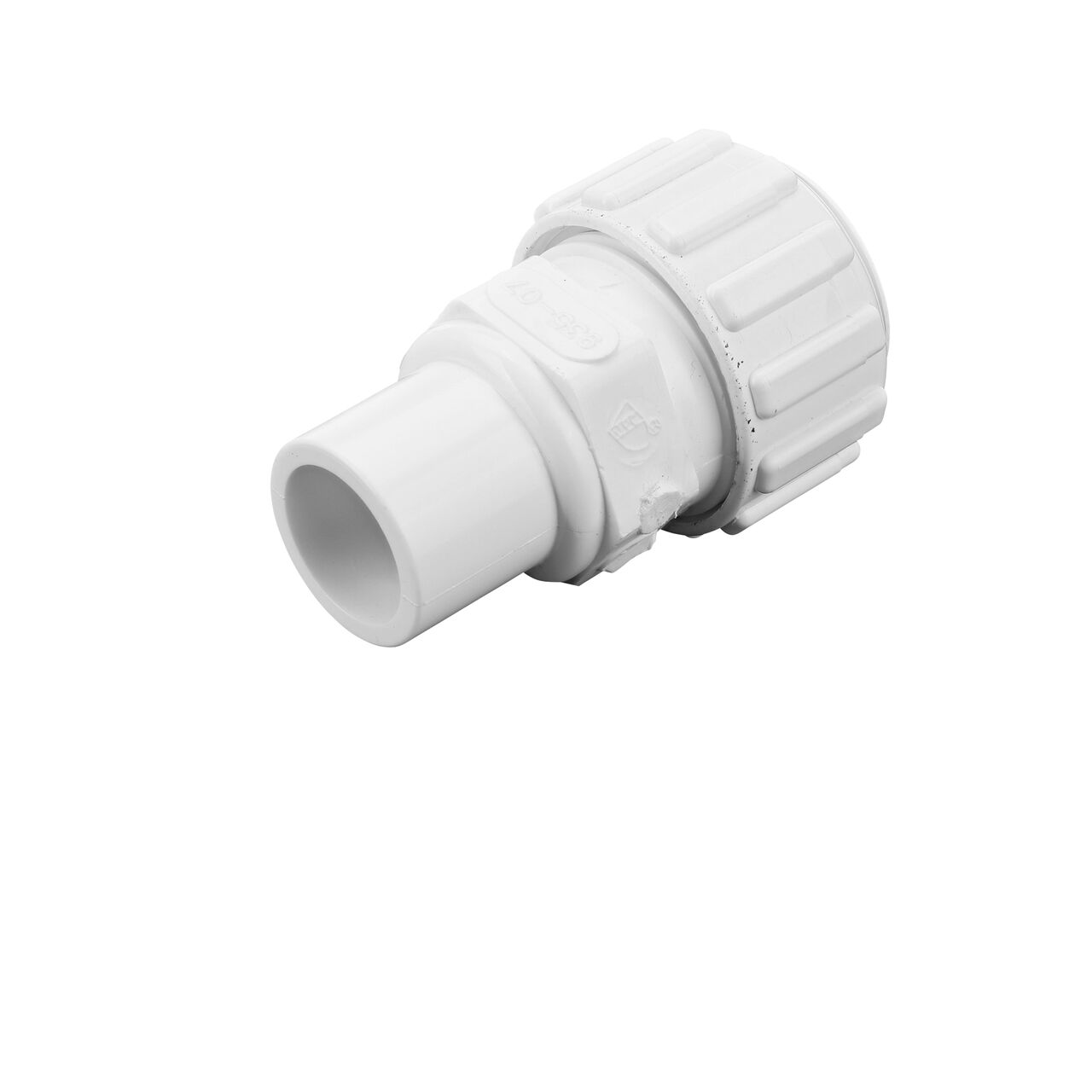 The 3/4 in. IPS Spigot end on the Flo-Lock™ Gripper Adapter (NDS 935-07)