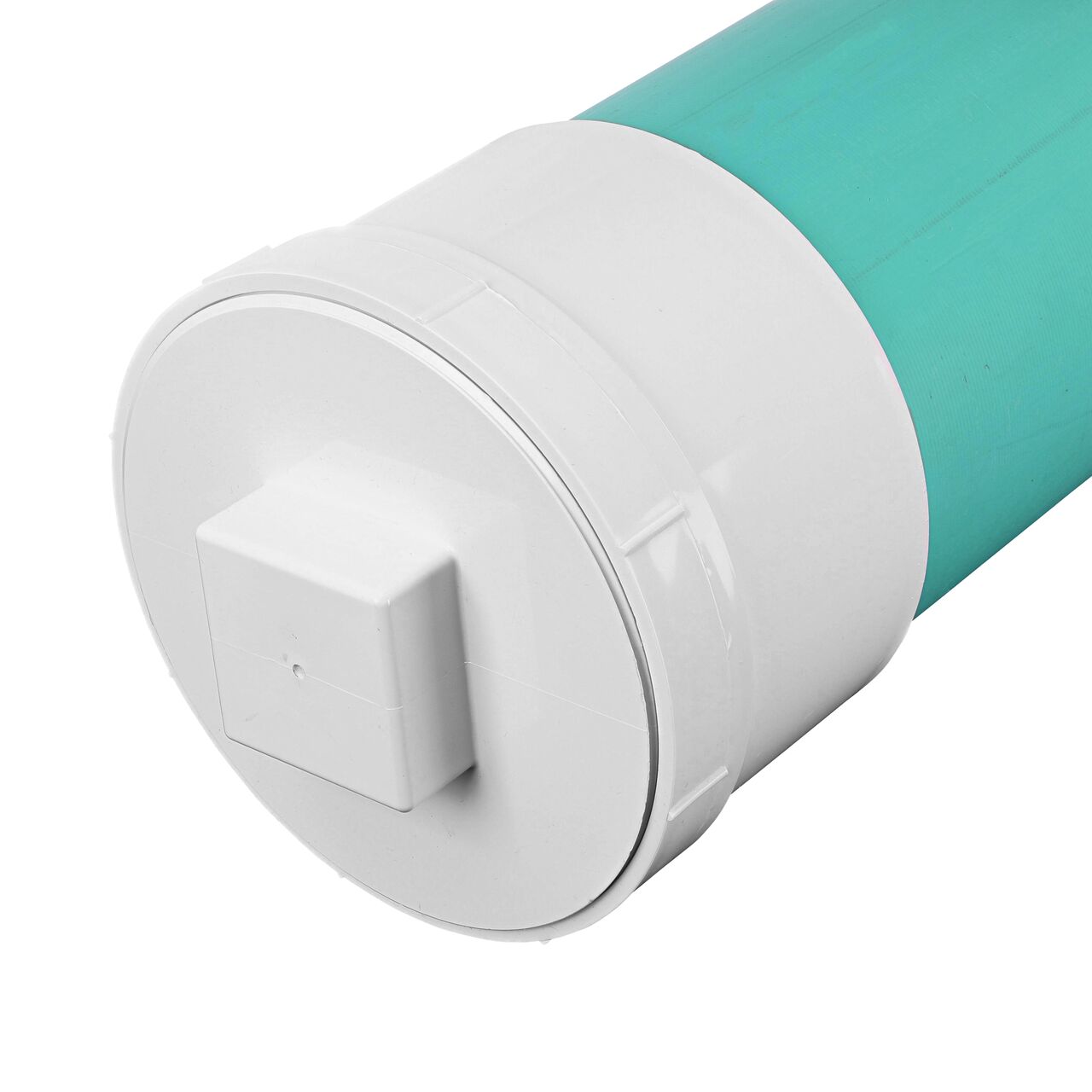 Alternate view with 6 in. S&D pipe attached to the NDS S&D Plug (NDS 61P8)