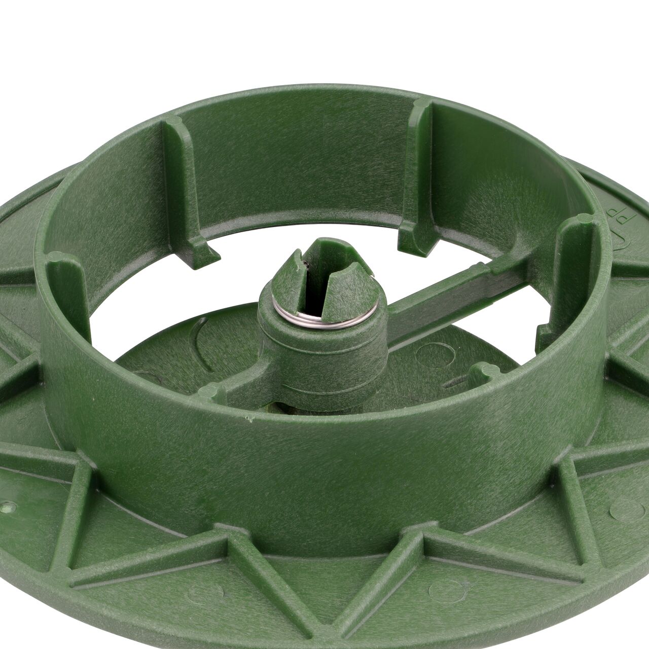 Closeup View of the spring-loaded design fully opened on the Pop-Up Drainage Emitter (NDS 420, NDS 430, NDS 421, NDS 321)
