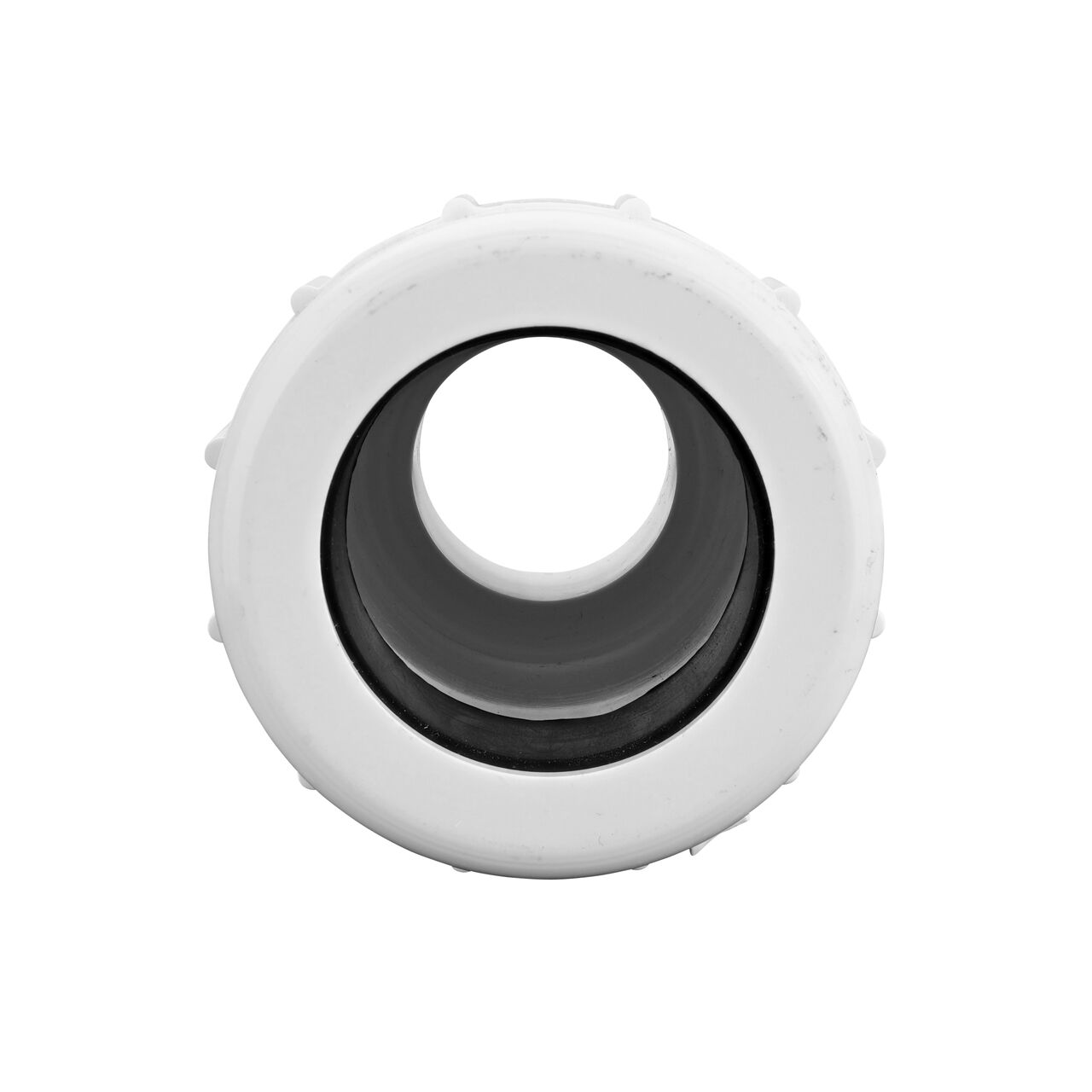 The NDS Compression Coupling is an easy-fit coupling that has one removable compression end and one MPT end that tightened and secures to pipes (NDS CPA-1250)