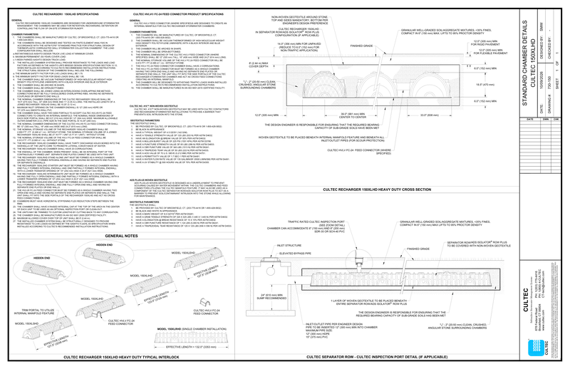 150XLHD Cultec Cross Section