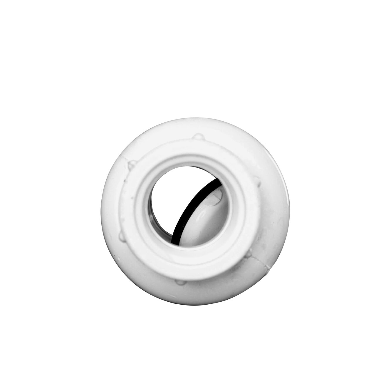 Direct water flow through your irrigation system through the valve on the NDS White 3/4 in. female end by female end PVC Swing Check Valve (NDS 1520-07F)