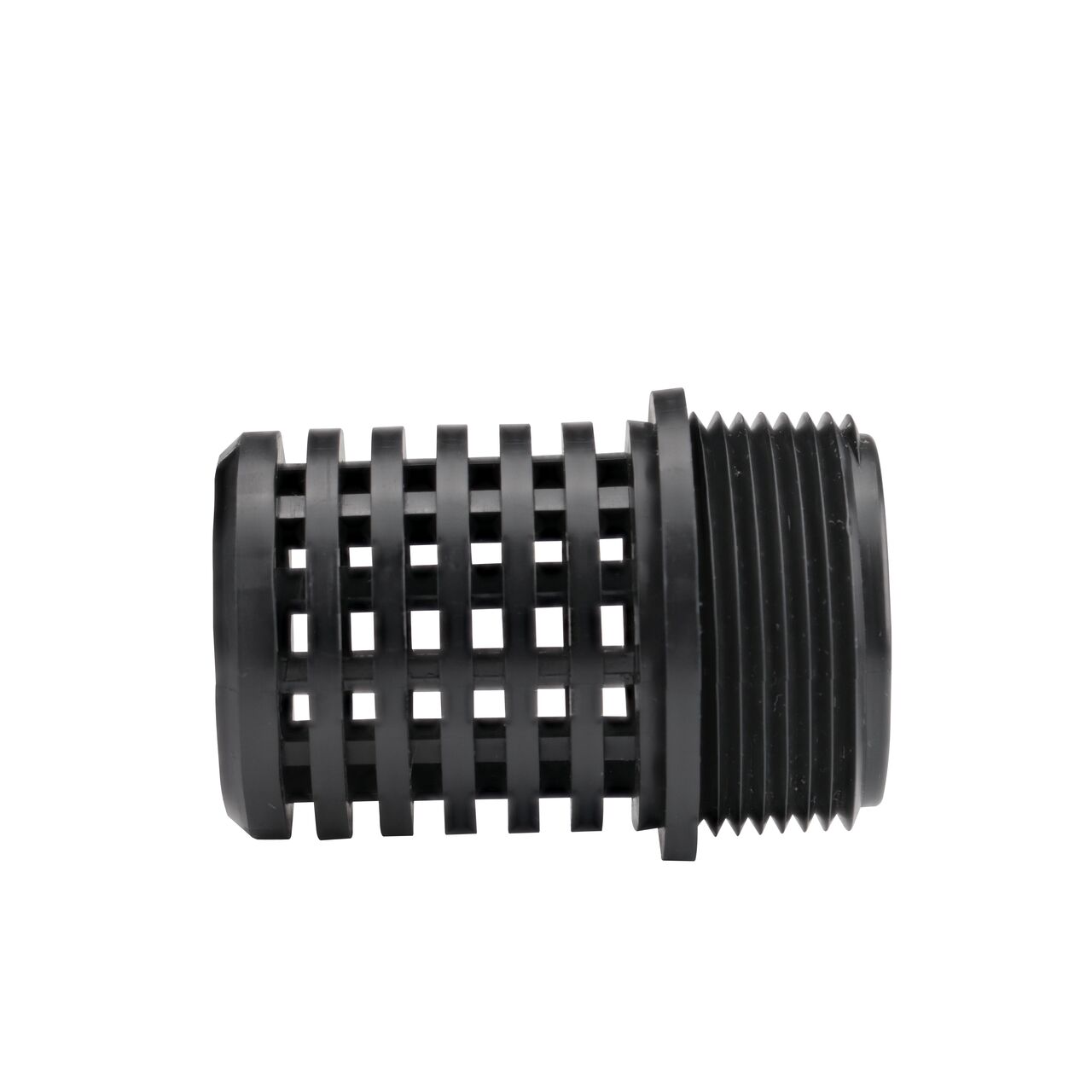 Side view of the 1-1/4 in. IPS 100 Mesh Foot Valve Screen (NDS 1800-12)