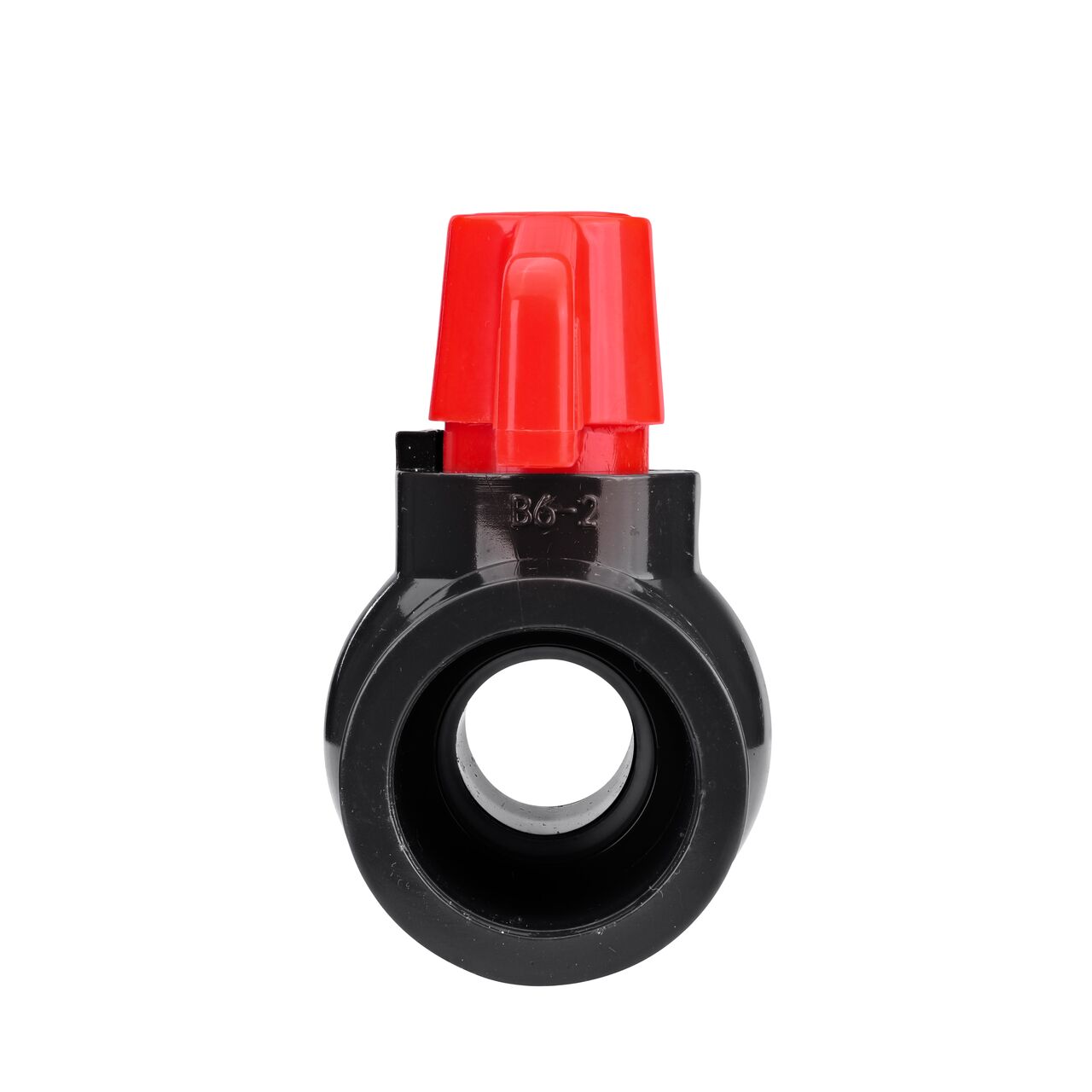 NDS 3/4 in. PVC IPS Ball Valve direct water flow one-way through pipes when the ball valve opens that is perfect for pool and spa, irrigation, and plumbing installations (NDS E1610-07)