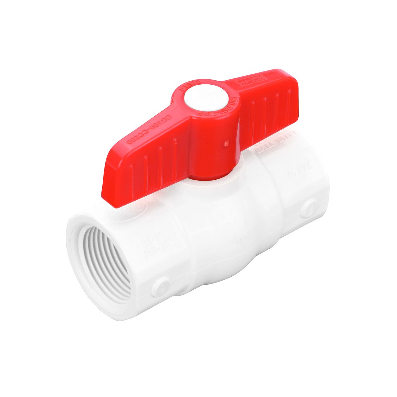 Add a shut off point in your system with the NDS 1 in. PVC IPS Ball Valve with FPT connections (NDS E1420-10)