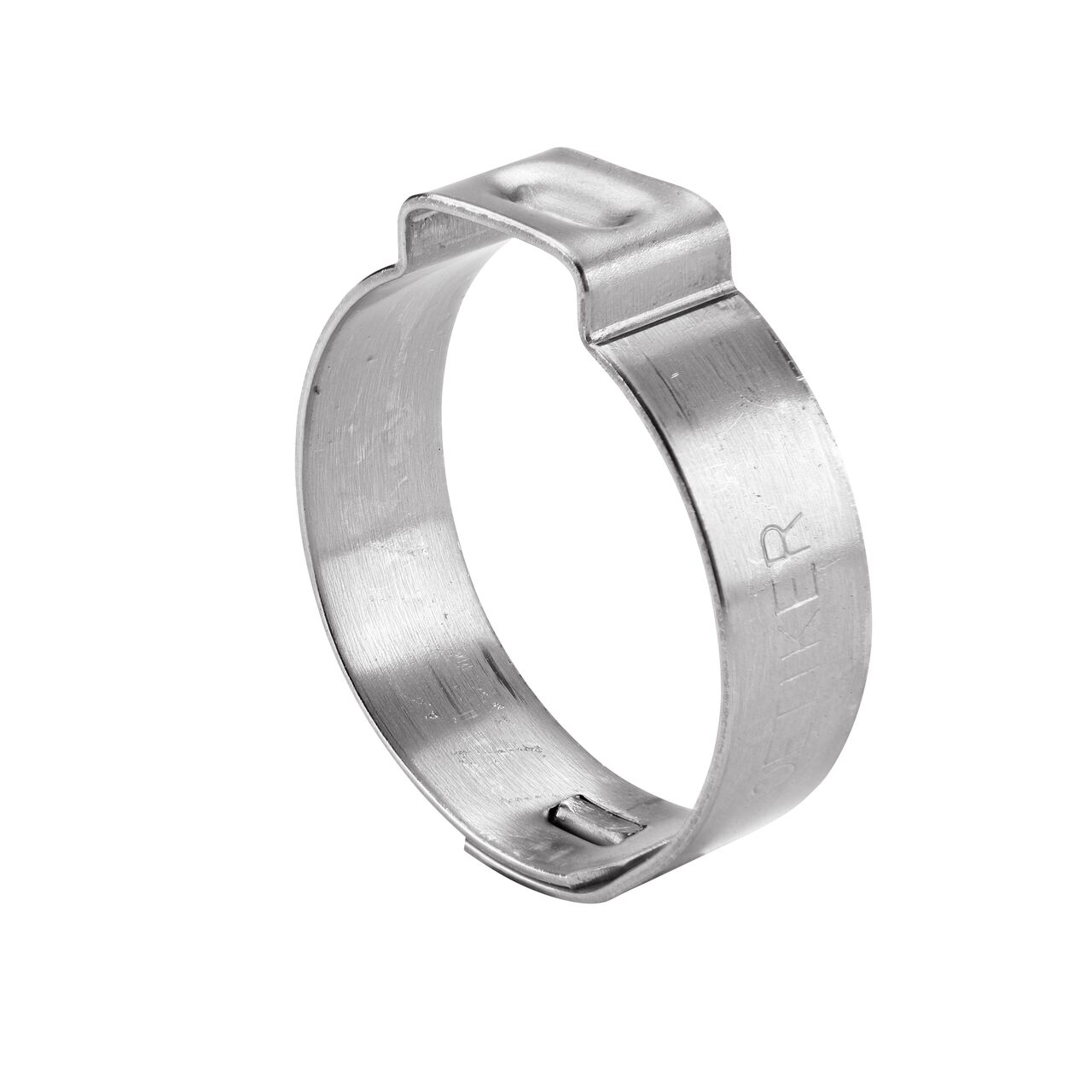 The NDS 226R Stainless Steel Pinch Clamp (NDS NC-155000-013) has a mechanical interlock to keep it securely closed in irrigation or water supply systems