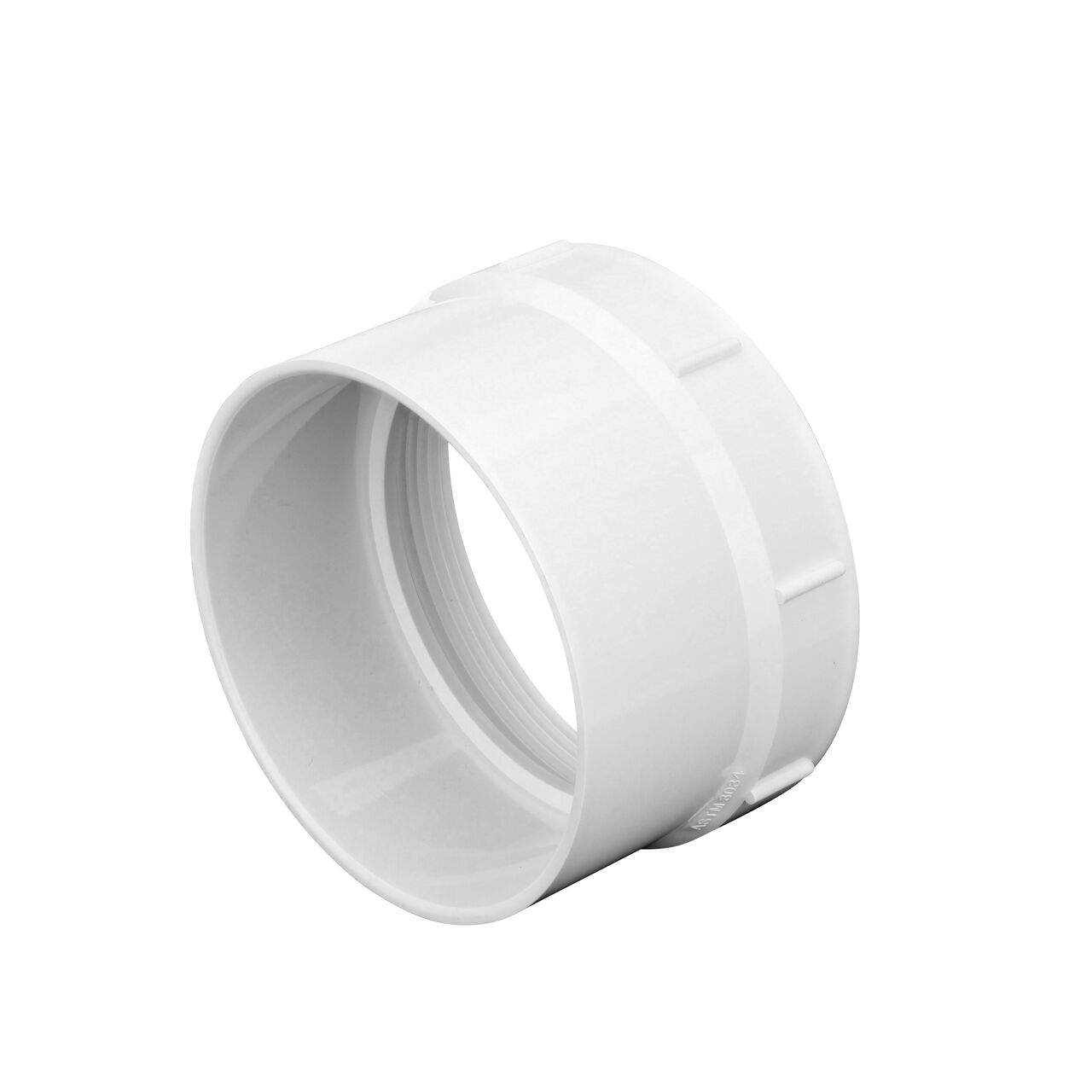 Alternate view showing Hub end of the NDS 4 in. PVC Female Adapter (NDS 4P11*, NDS 4P11)