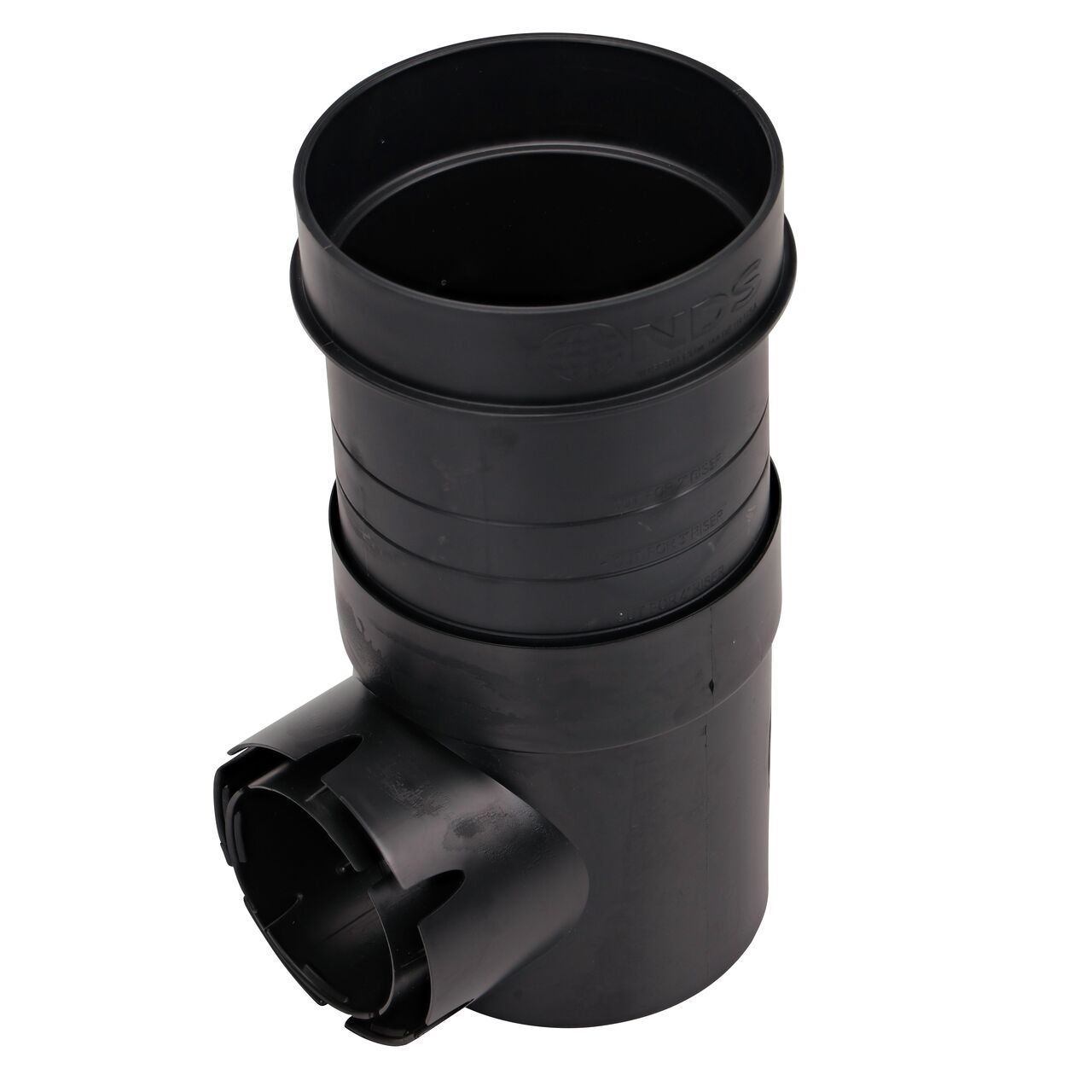 NDS 6 in. Riser fits on top of the NDS 6 in. Round Spee-D Catch Basin Drain (NDS 101R, NDS 101*)