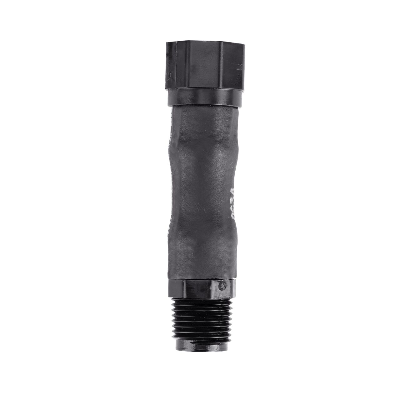 The NDS 1/2 in. Flexible Riser connects 1/2 in. FPT X MPT fittings and sprinklers to irrigation line as part of a complete flow management system (NDS FR-0500-4F)