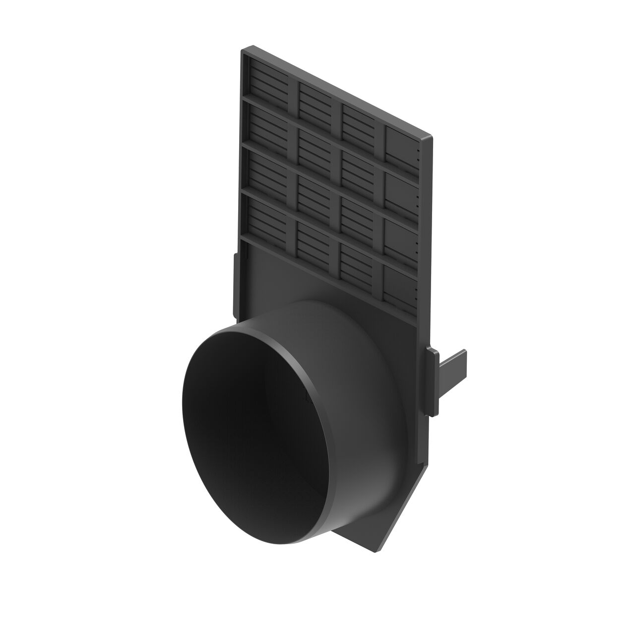 The BG-FILCOTEN® by NDS® 100 Galvanized Steel Trench Drain End Cap/Outlet can be cut to size to fit the BG-FILCOTEN® by NDS® 100 tec V or tec E channel trench drain