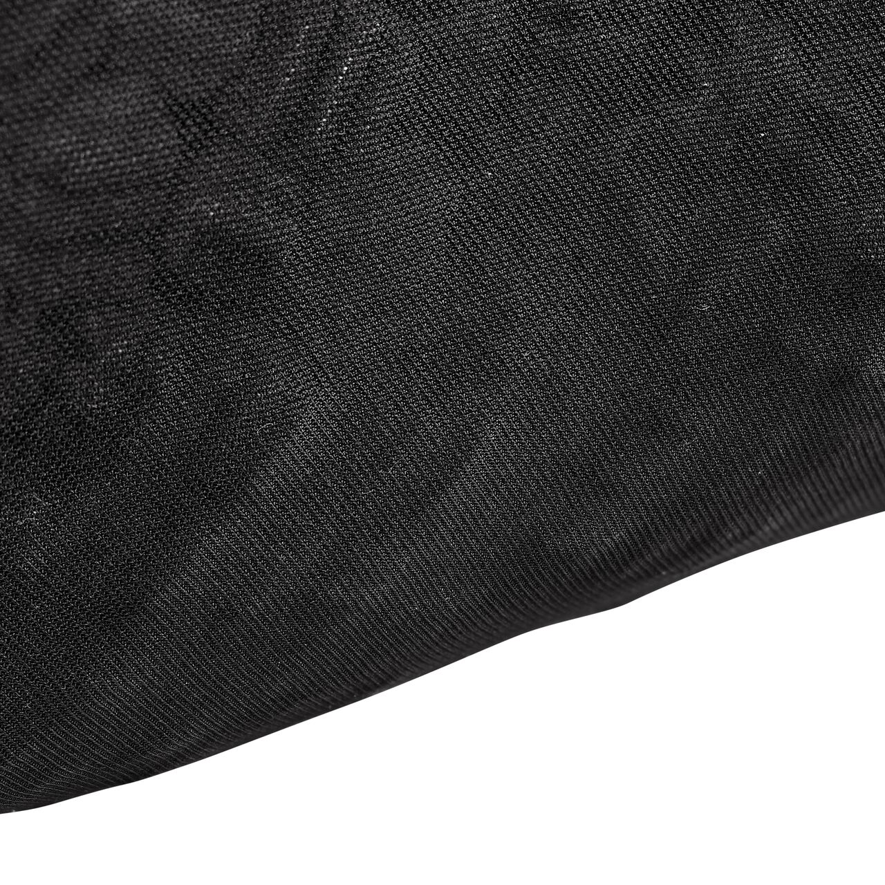 Closeup of the side/mesh of the NDS EZflow® Gravel-Free French Drain System with 4 in. Slotted Pipe & Engineered Aggregate (NDS EZ-0701F)
