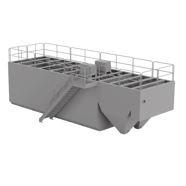 Commercial ENVIRO-AIRE Package Plant - Grey