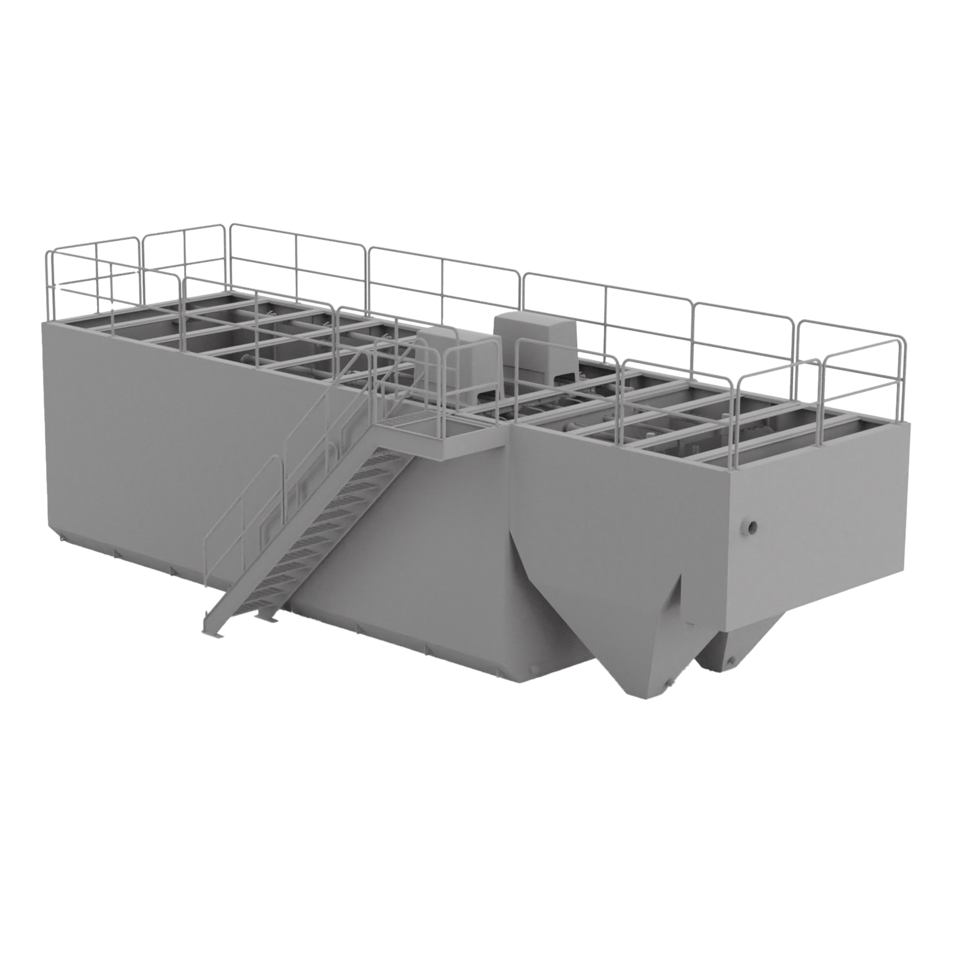 Commercial ENVIRO-AIRE Package Plant - Grey