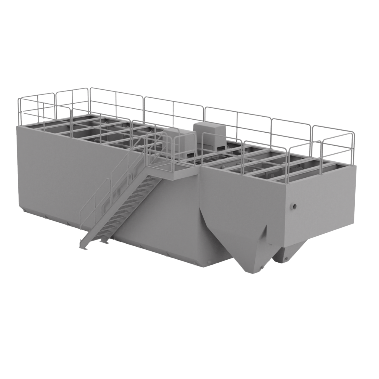 Commercial ENVIRO-AIRE Package Plant - Grey