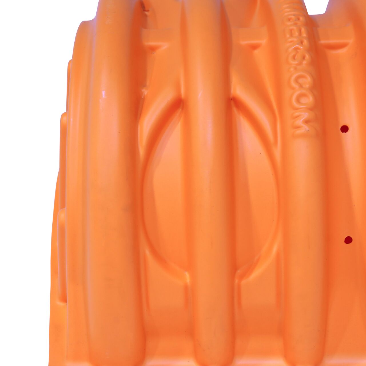 Closeup of the top of the NDS StormChamber 18 in. Start unit where you can cut holes into the product to insert a pipe on side of the chamber  (NDS SC-1820-S-O)