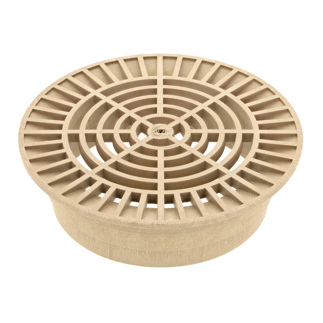 NDS 10 in. Round Grate made of sand plastic (NDS 1060S)