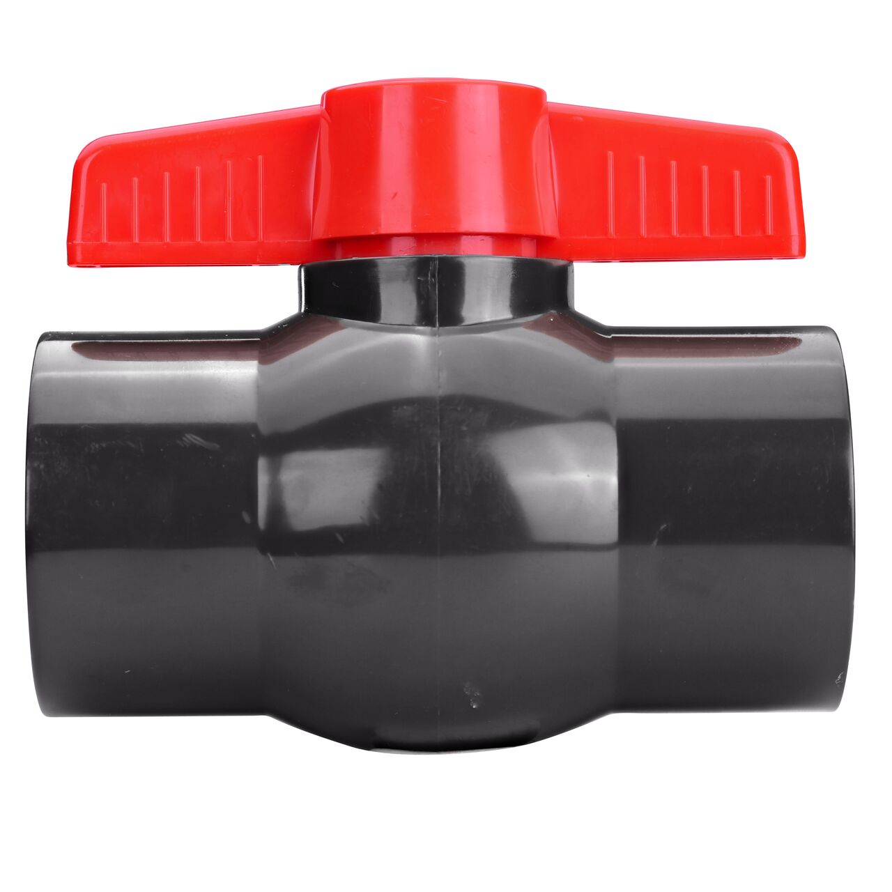 NDS PVC IPS Ball Valve is leak-resistant valve connects two 2 in. FPT Sch. 40 pipe ends in an irrigation or other pressurized system and helps prevent costly property damage, pipe corrosion, and system issues (NDS E1620-20)