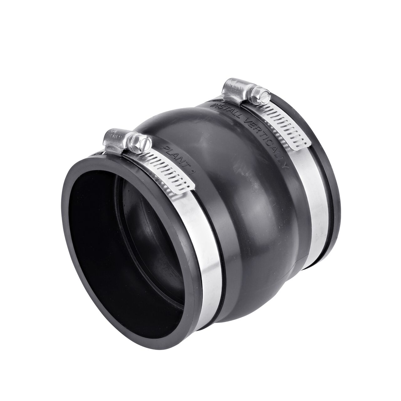 The NDS 3 in. flexible expansion joint allows for thermal expansion and contraction or angular, lateral movement between pipes (NDS XJ3)