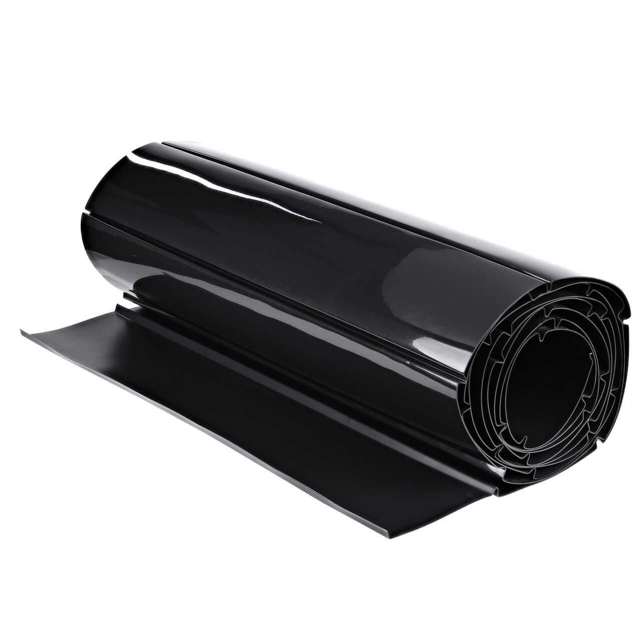 The 36 in. deep NDS Root Barrier Roll (NDS 36-2420) comes with flare-molded 90 degree root-deflicting ribs that protrude 1/2 in. from wall and placed 6-8 in. apart