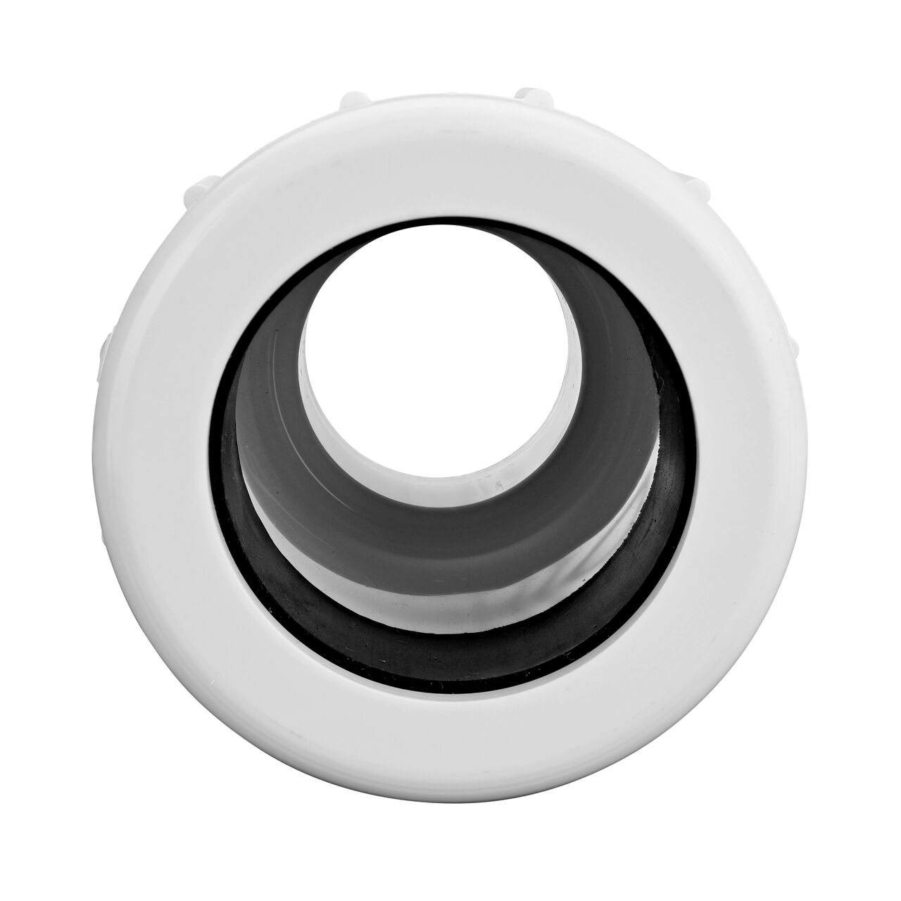The NDS Compression Coupling is an easy-fit coupling that has one removable compression end and one MPT end that tightened and secures to pipes (NDS CPA-1500)