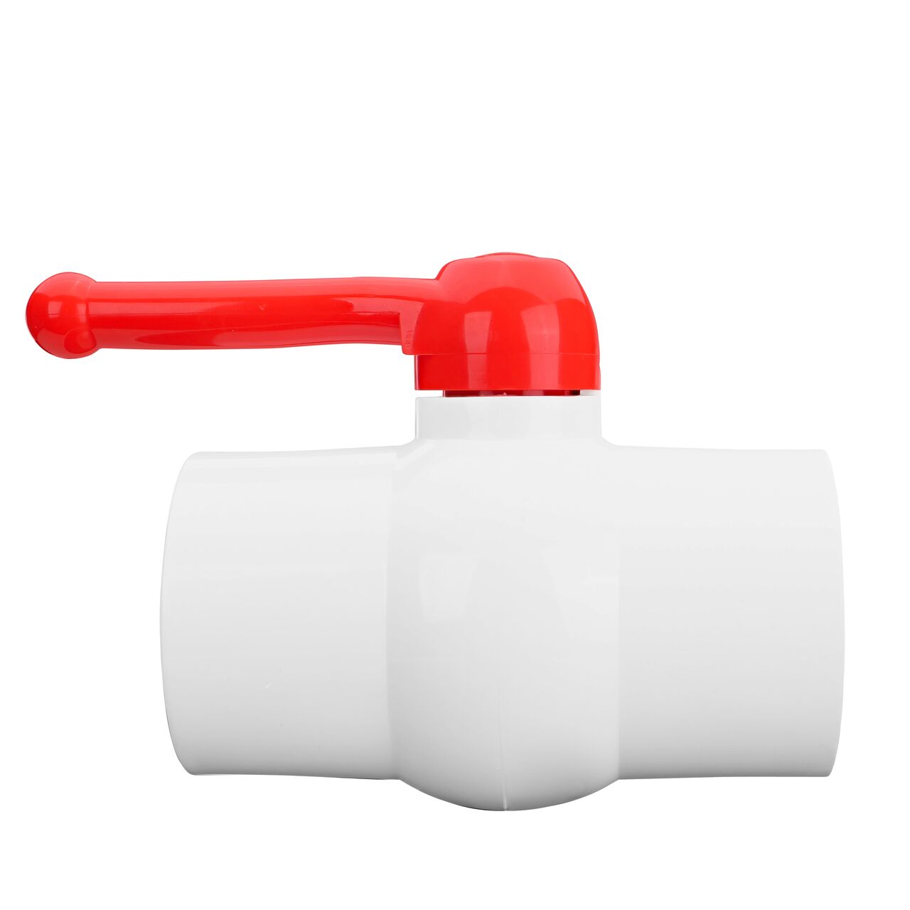 NDS 3 in. PVC CTS Ball Valve is a leak-resistant valve that connects two 3 in. Sch. 40 pipes in an irrigation or other pressurized system and helps prevent costly property damage, pipe corrosion, and system issues (NDS E1310-30)