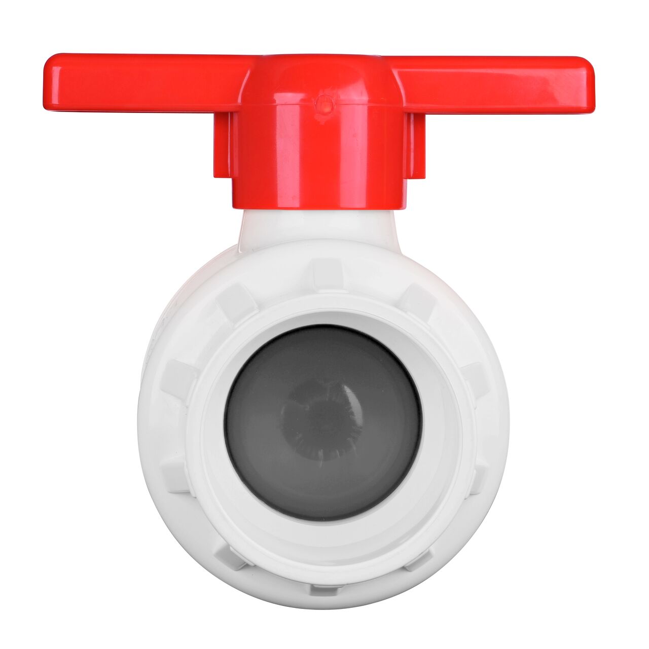 NDS 4 in. PVC IPS Ball Valve have a handle to easily rotate the ball and close off pipelines which is perfect for pool and spa, irrigation, and plumbing installations (NDS E1410-40)