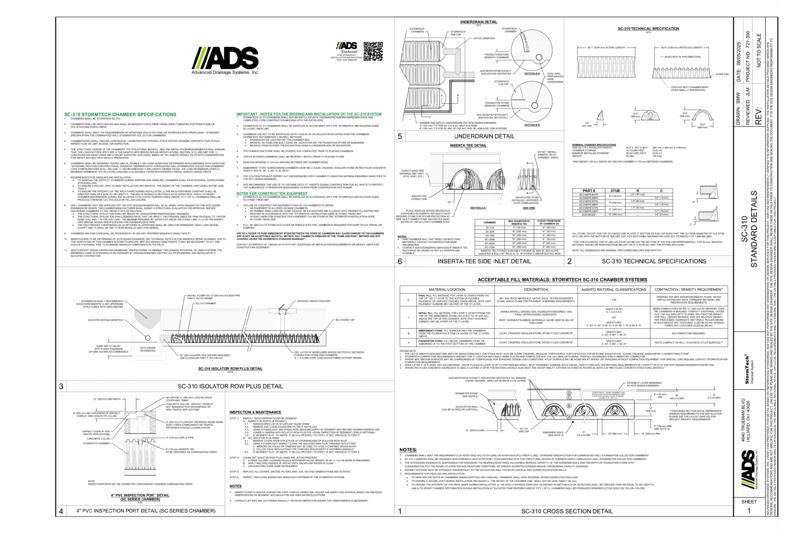 SC-310 StormTech Full Detail Sheet