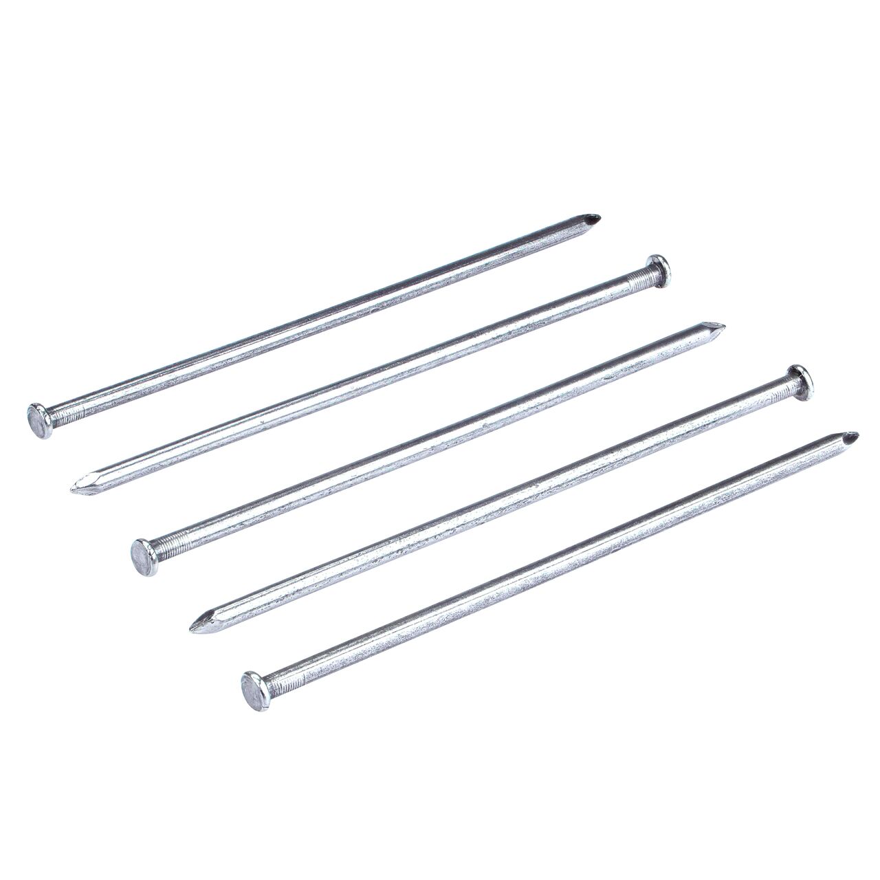 The NDS EZ Roll Gravel Paver Stake is made of galvanized steel