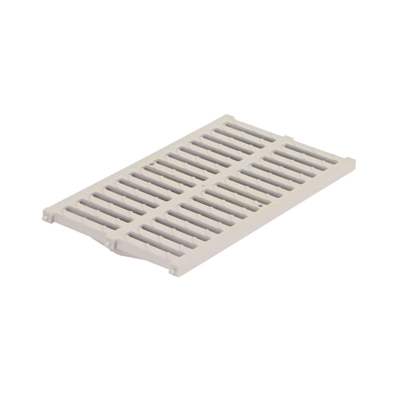 12 in. Pro Series Channel Drain Grate, Gray Plastic (NDS 847)