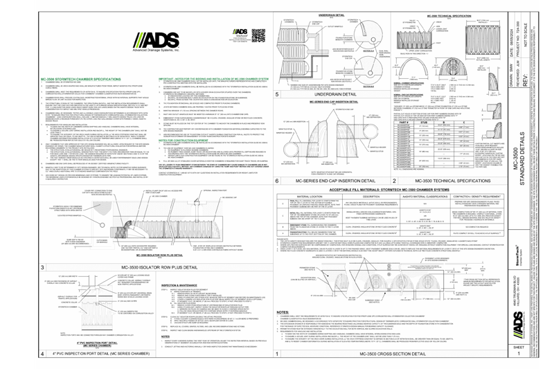 MC-3500 StormTech Full Detail Sheet