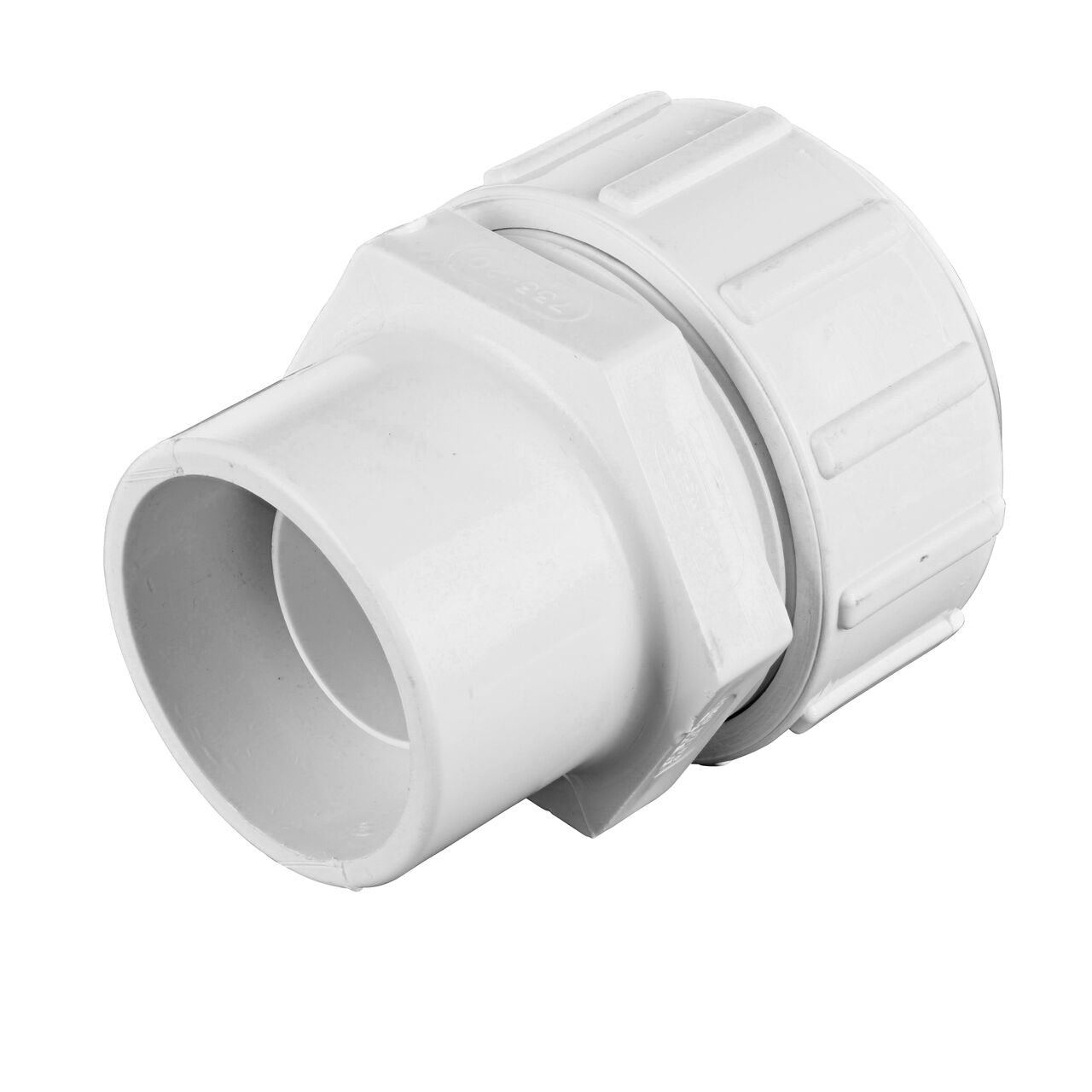 Threaded FPT connection end on the NDS 2 in. IPS Spigot X SDR-9 CTS Flo-Lock™ Gripper Adapter (NDS 733-20)