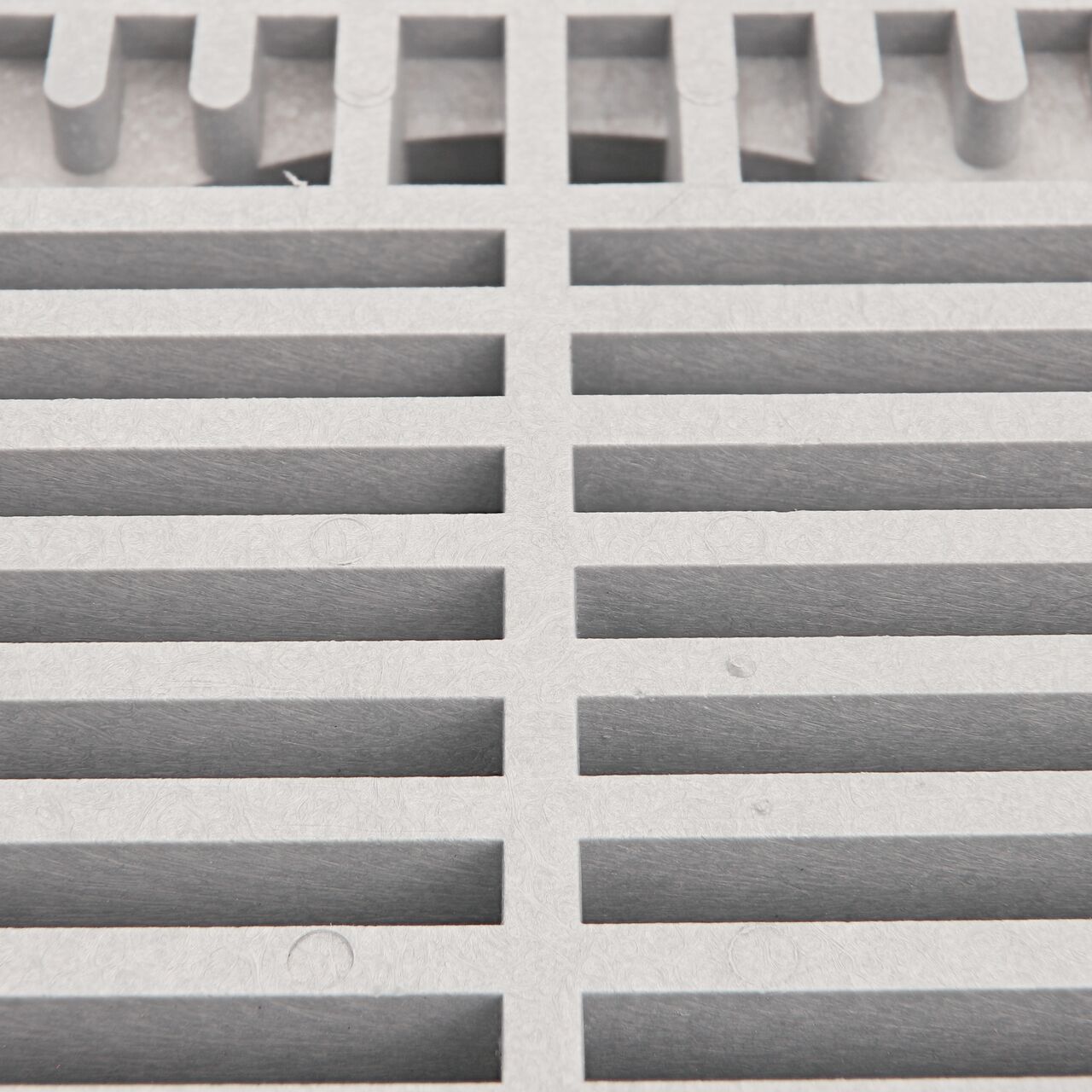 Closeup of the NDS 7 in. Square Grate (NDS 773)