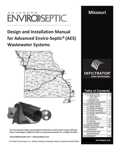 Missouri AES Design and Installation Manual