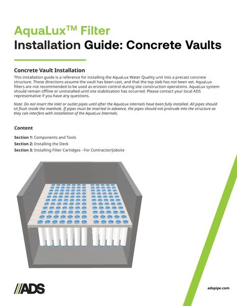 AquaLux Installation Guide
