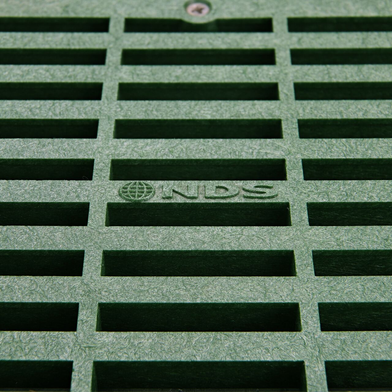Closeup of the NDS 6 in. Square Grate (NDS 641)