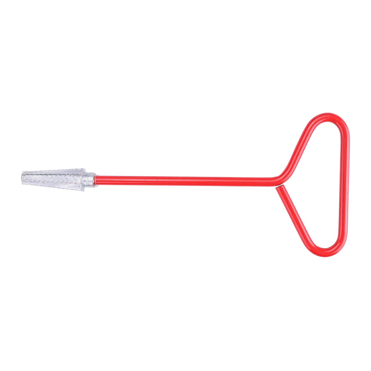 The NDS stub wrench fits 1/2 in. and 3/4 in. plastic sprinkler riser ends broken off in fittings and is helpful to set up a new irrigation system, expand an existing system, or make repairs (NDS SW-0500-C)