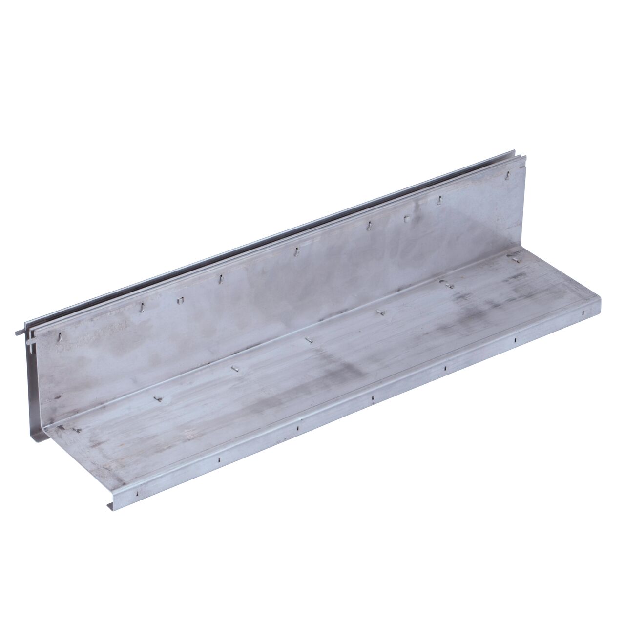 NDS Dura Slope stainless steel slot top channel drain grate (NDS DS-SS-ST500) is 6 inches wide and 2 feet long