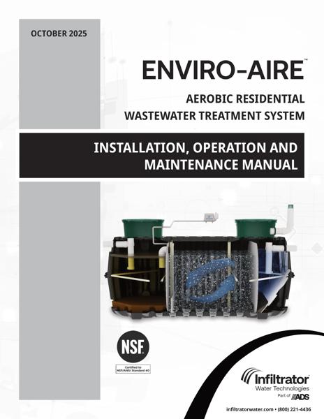 ENIVRO-AIRE Residential Installation Operation and Maintenance Manual