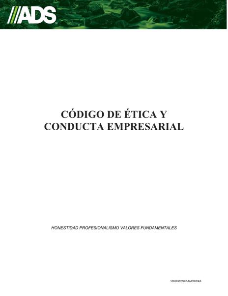 Code of Business Conduct and Ethics - ES-LA