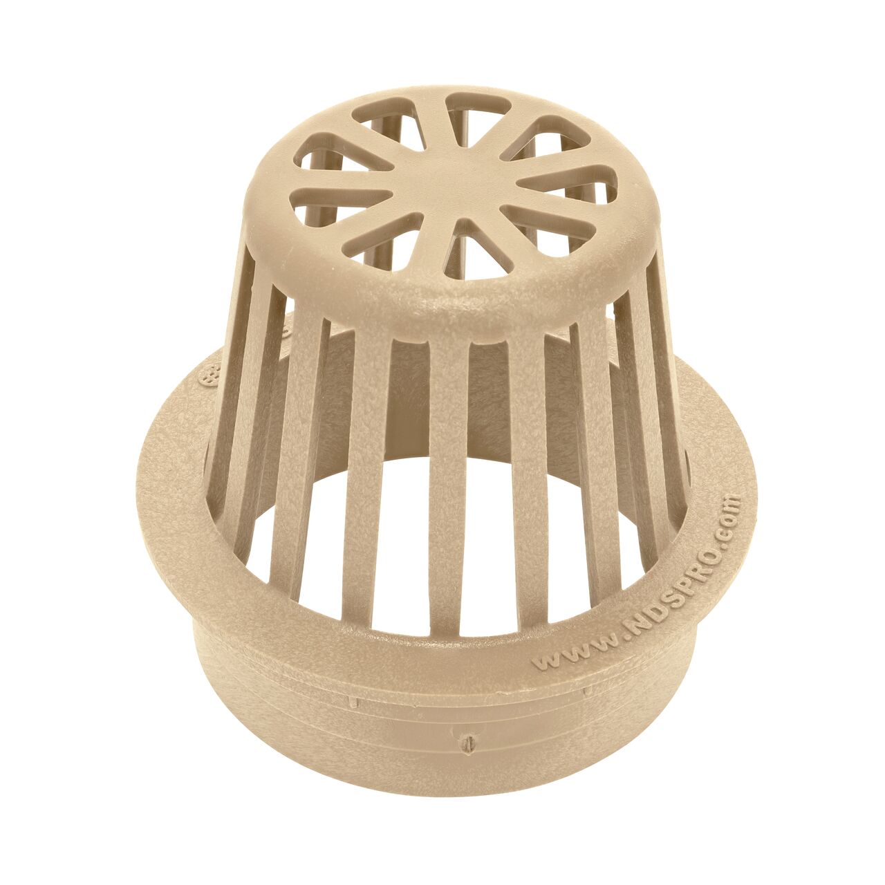 NDS Sand 4 in. Atrium Grate fits 4 in. Drain Pipes & Fittings (NDS 78S)