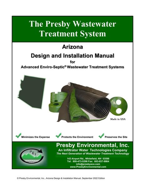 Advanced Enviro-Septic Design and Installation Manual - Arizona