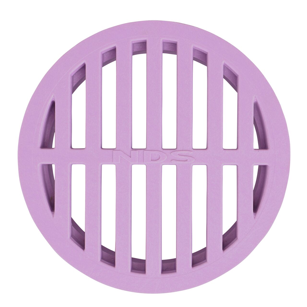 Top down view of the NDS 4 in. Round Grate (NDS 13P)