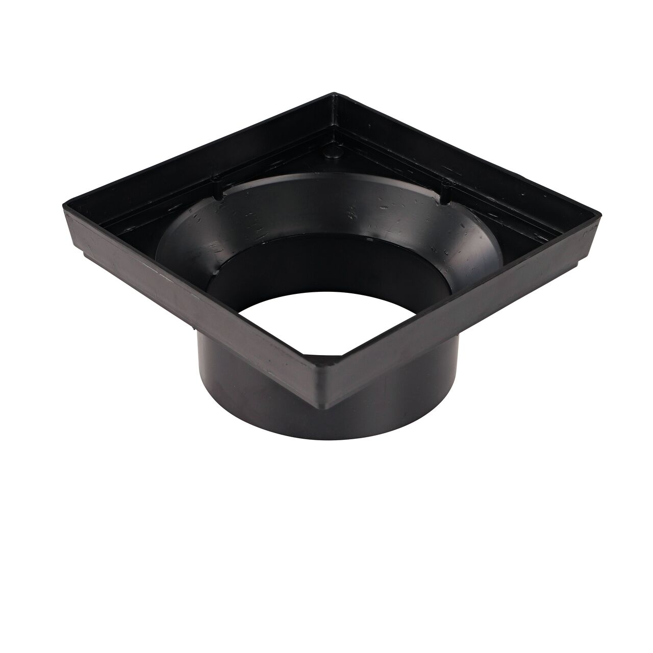 NDS 12 in. Square Low-Profile Adapter (NDS 1221) fits 8 in. Sewer and Drain Pipe