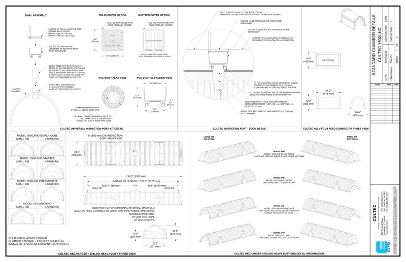 150XLHD Cultec Details