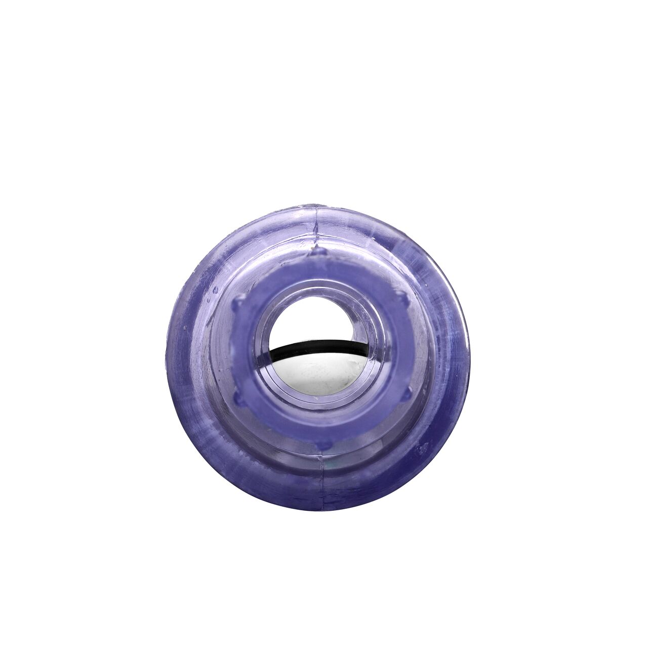 Water is conveyed one-way through the valve when the flap opens on the NDS Clear 1/2 in. slip end by slip end PVC Swing Check Valve (NDS 1520C05)