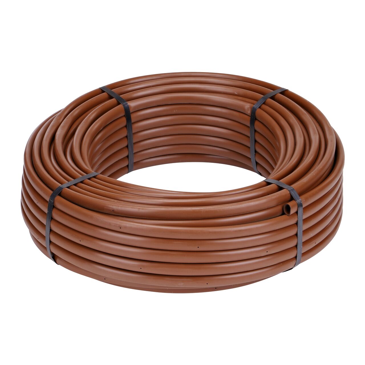 NDS 250 ft. Brown Tubing with 0.9 GPH Pressure Compensating Emitters with 12 in. Spacing (NDS SFCV-BR-7412-025, NDS SFCV-BR-7218-025)