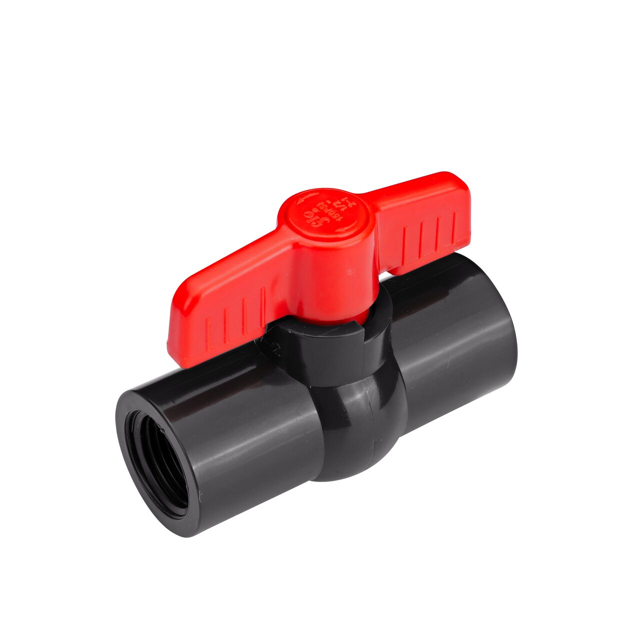 Add a shut off point in your system with the NDS 1/2 in. PVC IPS Ball Valve with FPT connections (NDS E1620-05)