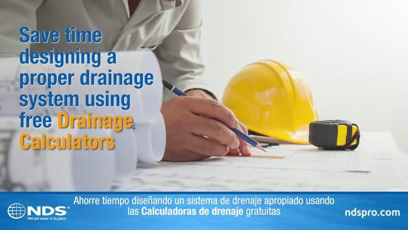 Video, NDS® Drainage Calculators Make Your Drain System Calculations Easy